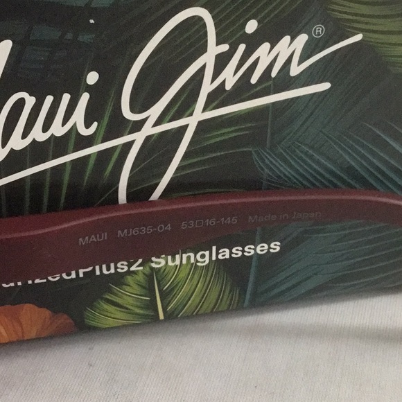 MAUI JIM KAHIKO SUNGLASSES POLARIZED LADIES. - Picture 5 of 10